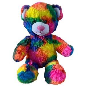 Tropicolor Rainbow Build A Bear Tye Dye 2013- Retired -17”